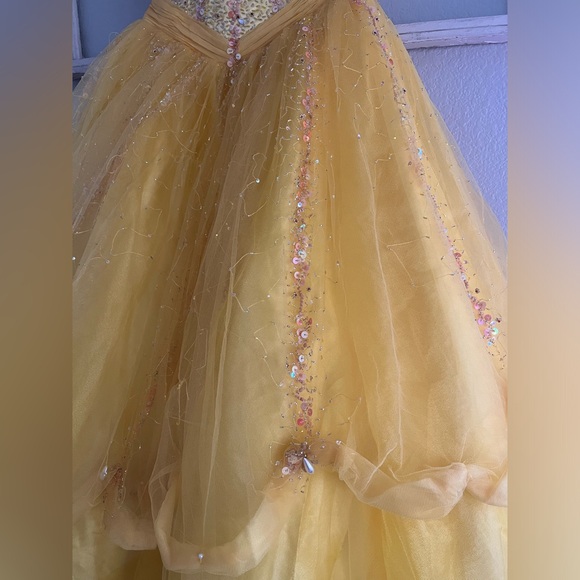 Belle Gown Beauty and the Beast Cosplay Size S M - Picture 3 of 16